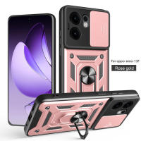 Teléfono para Oppo Reno 13F Pro 5G, Reno13 FS 5G con cubierta de lente deslizante, funda con soporte a prueba de golpes - details 5