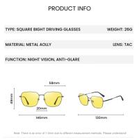 Gafas de sol para hombre Gafas de sol Gafas clásicas polarizadas - details 3