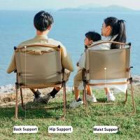 Sillón de madera Kemet, silla de jardín de pesca plegable portátil para exteriores, equipo de camping - details 6