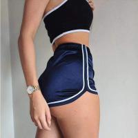 Shorts de verano de seda fina para mujer, shorts casuales blancos de playa - details 7