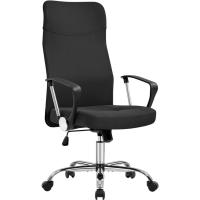 Silla de Oficina Ergonómica Yaheetech Altura Ajustable, Resalto Alto, Función de Equilibrio, Mesa Giratoria de Malla y Polipiel Artificial - details 6