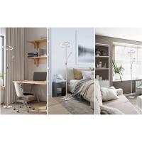 Anten KAKA moderne silberne Stehlampe