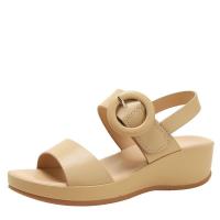 Sandalias de tacón de cuña de verano para mujer - details 2