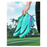 Zapatos de Fútbol Profesionales Ligeros Zapatillas de Fútbol de Cuero Resistente a la Desgaste - details 20