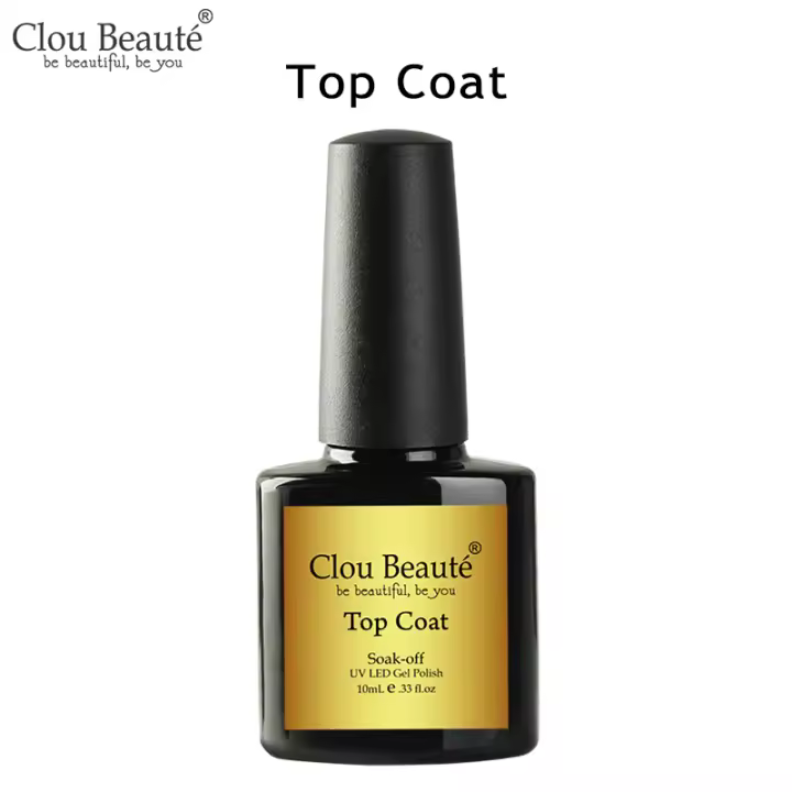 Esmalte de Uñas Clou Beaute con Cristal Ojo de Gato Holográfico UV Gel Helado Colores Soak Off Magnetico Híbrido - 1