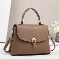 Bolso de mano estilo minimalista Cocogigi - Beige, correa ajustable, cierre de cremallera, forro de poliéster, detalle de pintura en los bordes, perfecto para desplazamientos y uso diario, bolso de uso diario |   Bolso minimalista |   Bolsa con correa aju - details 6