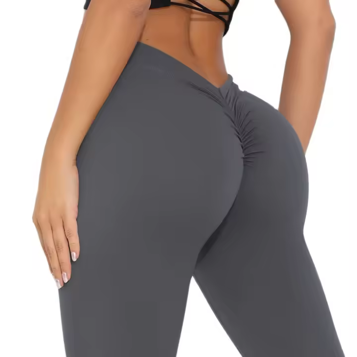 Leggings de Yoga Acampanados de Cintura Alta Pantalones Secado Rápido para Ciclismo y Aeróbicos - 1
