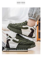 Nuevas zapatillas de cuero con relieve, zapatos casuales cómodos de suela gruesa y súper suaves - details 9