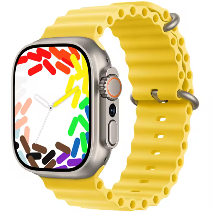 Reloj inteligente HK Ultra One, dispositivo con función NFC, Conexión WiFi, detección de Frecuencia cardíaca, Cámara trasera de Alta definición, AMOLED, novedad de - 1