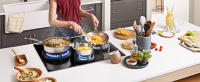 Cocina de Vidrio Cerámico Iseasy 3000 W, 2 Zonas de Cocina, Enchufe, 9 Configuraciones de Calor - details 0