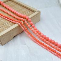 3mm 4mm 6mm 7mm Rosa Natural mar bambú Coral suelta DIY joyería al por mayor espaciador cuentas redondas - details 0