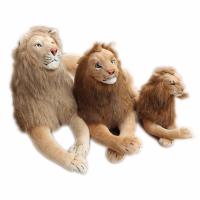 Cojín gigante grande para decoración del hogar, modelo de animales simulados, muñeco de peluche, juguetes para niños, almohada de León - details 6