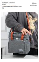 Bolsa De Almuerzo Portátil Doble Capa Gran Capacidad Para Camping Y BBQ Durable De Tela Oxford Adecuada Para Picnic Y Uso Al Aire Libre - details 13