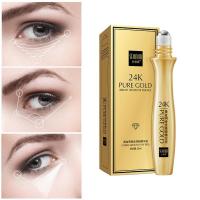 Crema de Ojos Dorada 24K Sérum Hidratante y Reafirmante para Ojos Eliminación de Ojeras y Bolsas - details 6