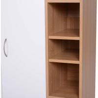 Mueble Organizador Almacenaje Multiusos Comedor Baño Puertas Estantes Ajustables 80x32x91 cm - details 5