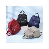 Mochila De Viaje Informal Para Mujer, Bolso De Hombro Oxford Impermeable, Bolso De Mano De Gran Capacidad, Monedero Negro, - details 17