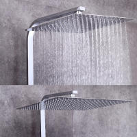 Válvula mezcladora de ducha termostática, juego de ducha de mano, orificios para grifo doméstico, latón cromado, 38 ℃, 1225mm x 400mm - details 7