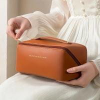Organizador de maquillaje, kit de aseo femenino, estuche de maquillaje, bolsa de almacenamiento, caja de lujo para mujer, bolsa de cosméticos, bolsa organizadora para viaje con cremallera - details 9