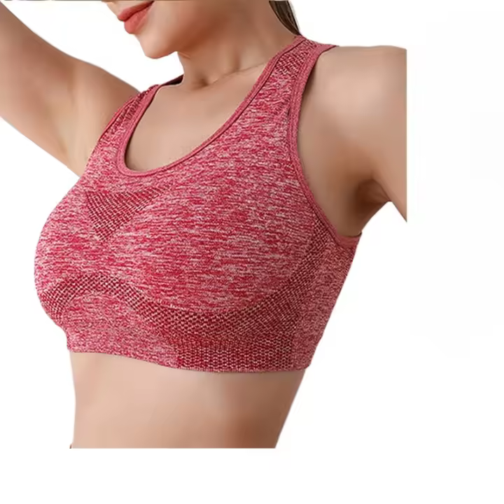 Sujetador push-up transpirable para mujer, ropa interior deportiva, correr, yoga, fitness - 1