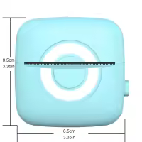 Mini impresora fotográfica portátil inalámbrica, BT, foto térmica para teléfono móvil iOS y Android, impresión sin tinta, regalo, notas de estudio, La - details 1