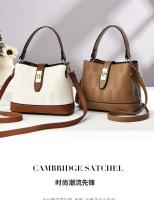 Bolso de hombro diagonal de gran capacidad para mujer de alta gama, cierre de cremallera moderno, diseño y producción 21419 PU - details 1