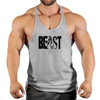 Sudadera sin mangas para hombre, camisetas de gimnasio, tirantes, Top para hombre, chalecos de Fitness, camisa de culturismo, ropa Stringer, chaleco - details 7