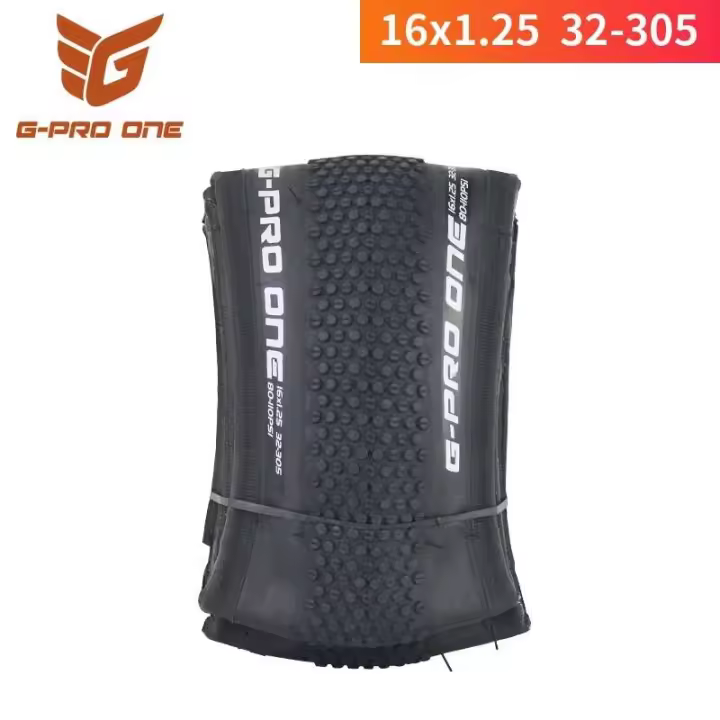 G-PRO ONE 16x1.25 32-305 Neumático Ligero Plegable Antideslizante Para Bicicleta 305 - 1