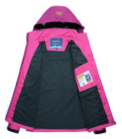 Chaqueta de Camping y Senderismo para Mujer Impermeable y a Prueba de Viento - details 4