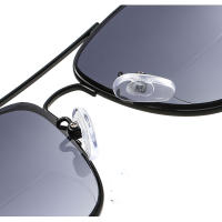 Gafas de sol de lectura bifocales con doble puente, lentes grises con memoria elástica, cómodas, protección UV + 0,75 a + 4 - details 6