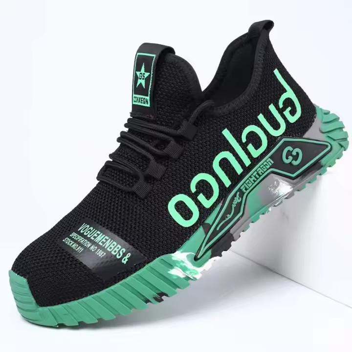 Zapatos deportivos de moda Botas de trabajo Zapatos de seguridad antipinchazos Zapatos con punta de acero para hombres Zapatos de seguridad indestructibles - 1