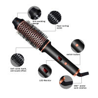 La nueva hebilla interior del peine de rodillo no daña el cabello, la plancha de pelo, la barra de permanente esponjosa para el hogar, la plancha de pelo recta de doble propósito para rizar - details 1