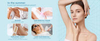 Depiladora para Mujer, Dispositivo de Depilación 7 en 1 para Mujer, Afeitadora eléctrica sin Dolor para Mujer, Recortadora de Bikini, Depiladora de Afeitar Inalámbrica para Línea de Bikini, Cara, Cuerpo, IPX6 Impermeable, Recargable, 2 Velocidades - details 2