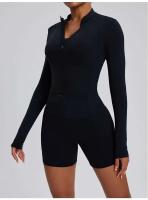 Conjunto deportivo USTADO de 2 UDS Yoga TRE para mujer, sujetador de entrenamiento transpirable Fiess, camiseta corta de manga larga para gimnasio, parte inferior ajustada para acampar - details 59