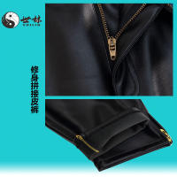 Pantalones para hombres jóvenes, nuevo estilo, corte ajustado, diseño adelgazante de gran tamaño, motociclismo - details 4
