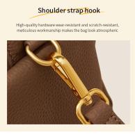 FOXER-Bolso de hombro de piel de vaca para mujer, bandolera pequeña de alta calidad, de cuero genuino, elegante - details 5