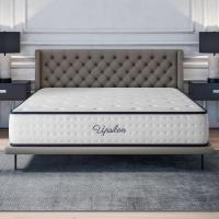 Colchón Viscoelástico 135x190 cm - Altura 30 cm - Upsilon - Espuma HR y Blue Latex - Firme, Transpirable, Hipoalergénico, Ergonómico - Cara Invierno Verano, 7 Zonas Confort - details 33