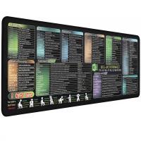 Alfombrilla de ratón grande Cheat Sheet Mouse Pad, alfombrilla de escritorio de goma antideslizante para juegos, alfombrilla de ratón con atajos, alfombrilla de escritorio resistente a la suciedad - details 3