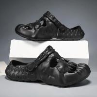 Nuevas Zapatillas de Plataforma con Cabeza de Calavera para Hombre Calzado de Ocio para Jardín - details 3