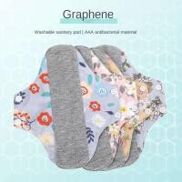 Compresa menstrual orgánica absorbente, reutilizable para evitar fugas de orina, ropa interior lavable, higiene femenina - details 0