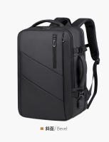 Bolso para Computadora de Negocios de Gran Capacidad Mochila de Cuero Anti-Salpicaduras con Sensación de Alta Gama - details 33