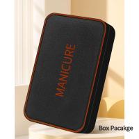 Juego de manicura y pedicura profesional, 14 Uds., con caja, Kit de cuidado de uñas de acero inoxidable para el cuidado de los pies y la cara, juego de regalo, Clippe para uñas - details 0