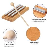 Campanas 1Phoneme El timbre de mano Zenergy de viento afinado musicalmente original garantizado para aulas Meditación Mindfulness - details 16