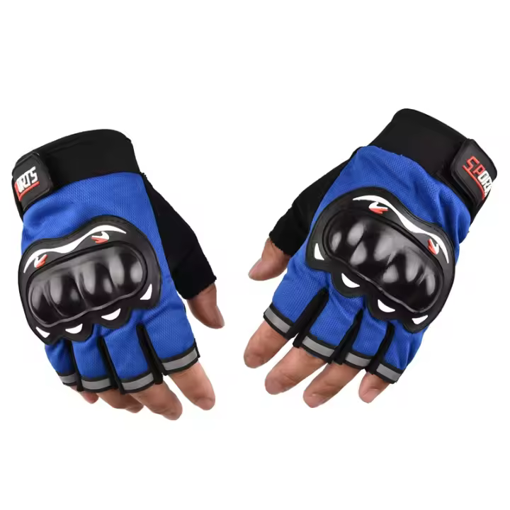 Guantes de Motocicleta para Hombres Transpirables Protectores para Deportes al Aire Libre - 1