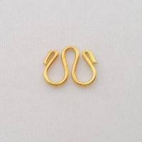 Cierre de latón color oro de 18K en forma de S y M para pulseras y collares, suministros para la fabricación de joyería, accesorios para bricolaje. - details 63