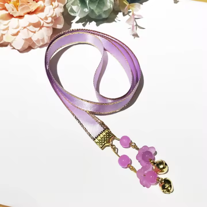 Accesorios de fotografía, decoración de tela, regalo, banda para el pelo para niños, accesorios de ropa Han, cuerda trenzada para el cabello, accesorios chinos para el cabello - 1