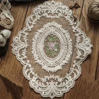 1 Pieza De Manteles Individuales De Encaje Retro, Tapete De Encaje Elegante De Estilo Francés Vintage - details 6