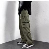 Pantalones de Cargo para Hombres en Otoño Ropa Deportiva de Gran Tamaño - details 3