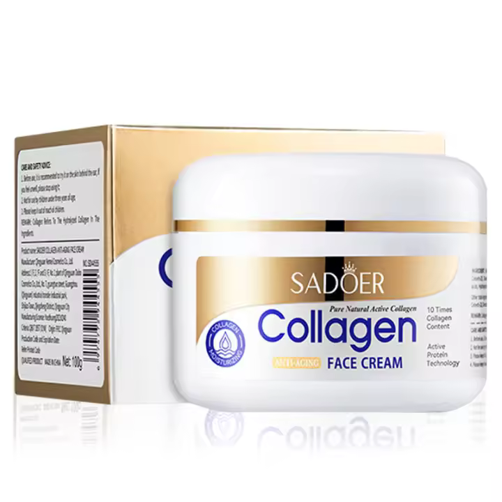 SADOER crema facial de colágeno sknicare hidratante cremas faciales reafirmantes crema facial belleza productos para el cuidado de la piel facial - 1