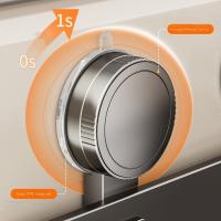 Soporte para esponja y plato con ventosa de aluminio espacial, estante de drenaje para fregadero impermeable sin perforaciones, a prueba de polvo con bandeja de agua - details 7