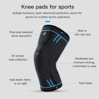 Rodilleras deportivas de alta elasticidad, soporte para codo, rodilleras transpirables, cómodas compresión, soporte deportivo para Fitness, 1 par - details 7